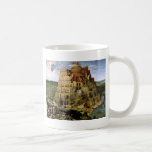 Caneca De Café Torre de Babel por Brueghel