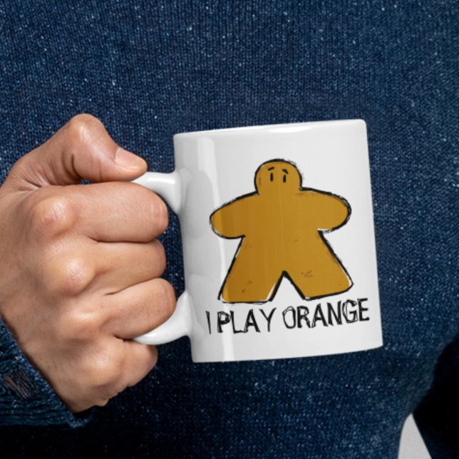 Caneca De Café Torre-de-Conselho-de-vidro-laranja-branca (Criador carregado)