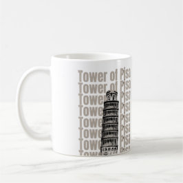 Caneca De Café Torre De Pisa