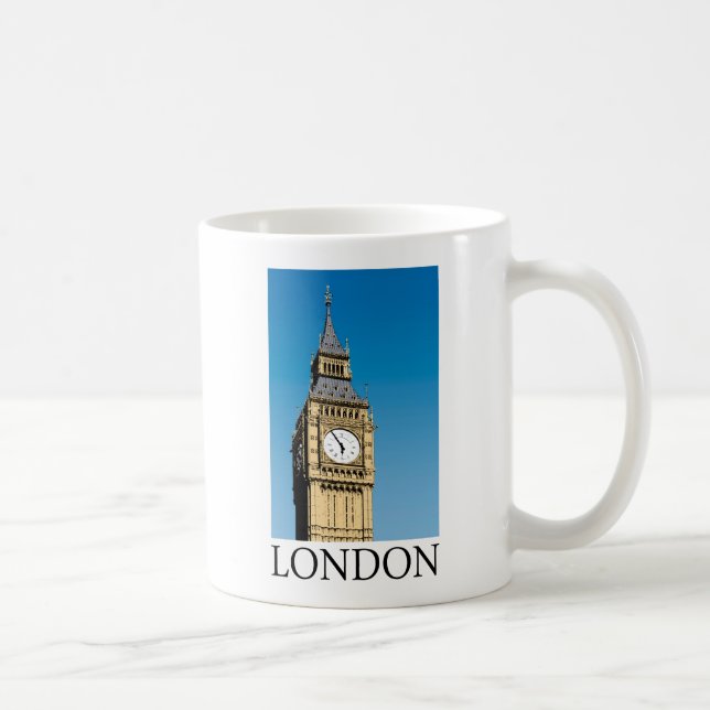 Caneca De Café Torre de pulso de disparo de Big Ben (Direita)