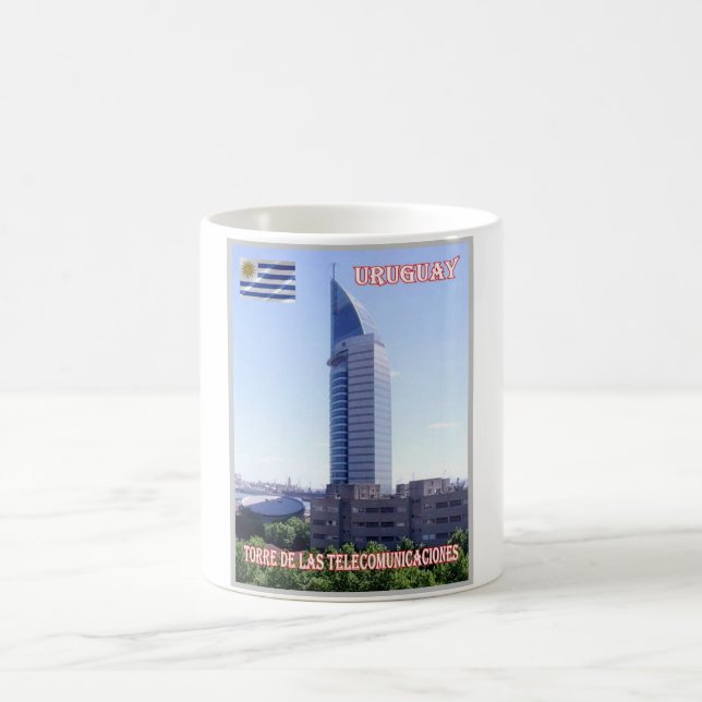 Caneca De Café Torre de telecomunicações - Uruguai - (Centro)