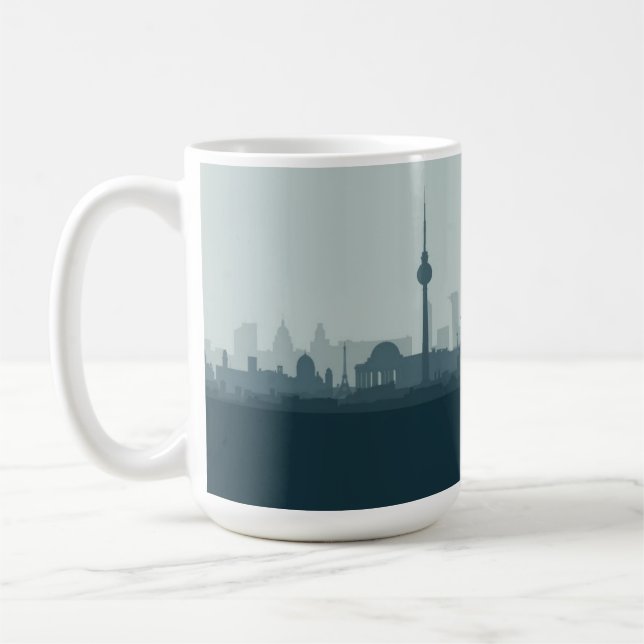 Caneca De Café Torre de TV de Berlim (Esquerda)