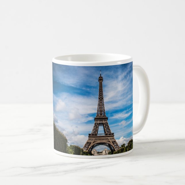 Caneca De Café Torre Eiffel, Paris     (Frente Esquerda)