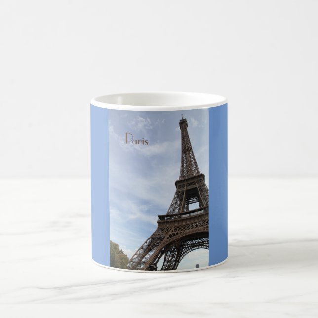 Caneca De Café Torre Eiffel, Paris, França, fotografia (Centro)