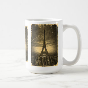 Caneca De Café Torre Eiffel Vintage Paris #2 - Mugs