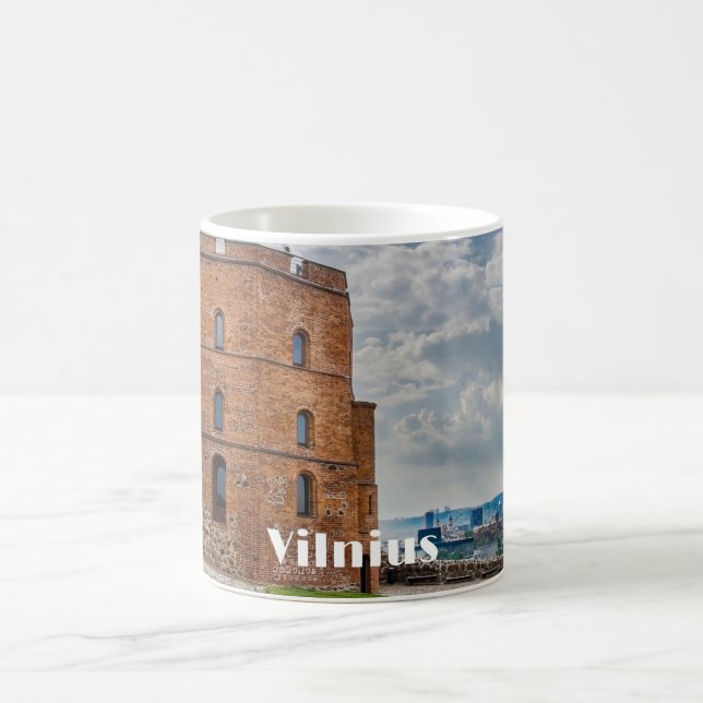 Caneca De Café Torre Gediminas em Vilnius, Lituânia (Centro)
