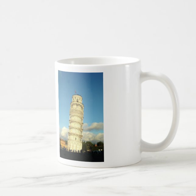 Caneca De Café Torre inclinada de Pisa (Direita)