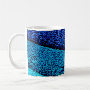 Caneca De Café Torres cinzas de tartaruga azul