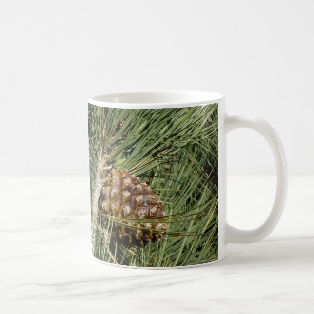 Caneca De Café Torrey Pine Closeup California Botanical (Direita)