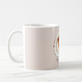 Caneca De Café Torta de Abóbora num Prato