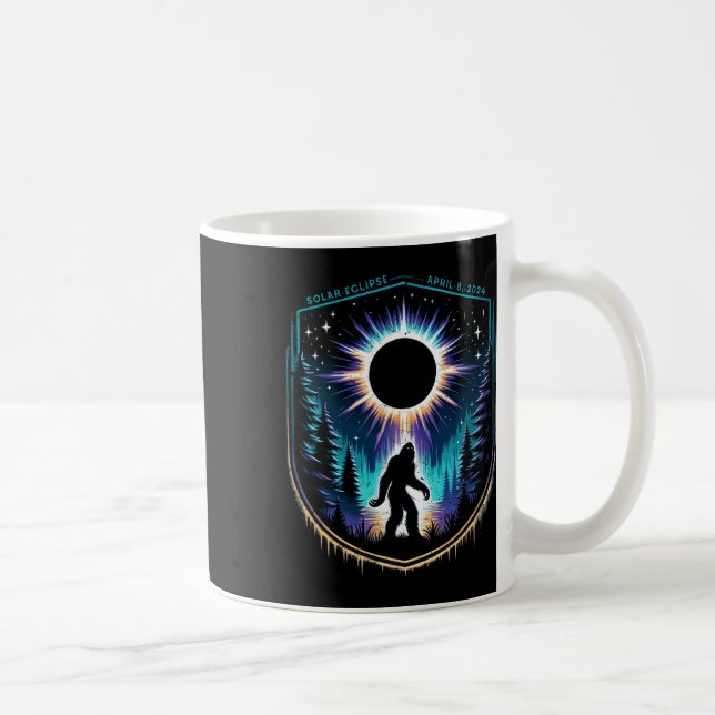 Caneca De Café Total abril 8 2024 Eclipse Solar Total 5 (Direita)