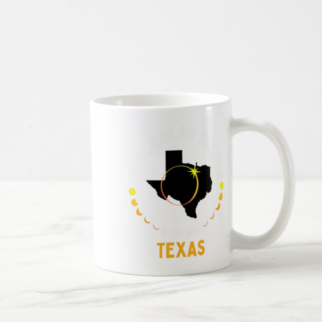 Caneca De Café Total de Mapa Total dos Eua do Partido Texas Solar (Direita)