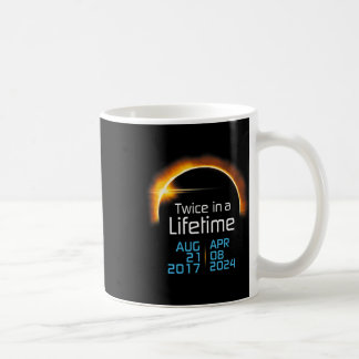 Caneca De Café Total Eclipse Solar 2024 2017 Totalidade Duas Veze