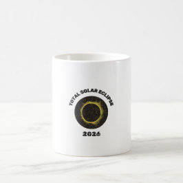 Caneca De Café Total Solar Eclipse 2026 Totality Coffee Mug Cup