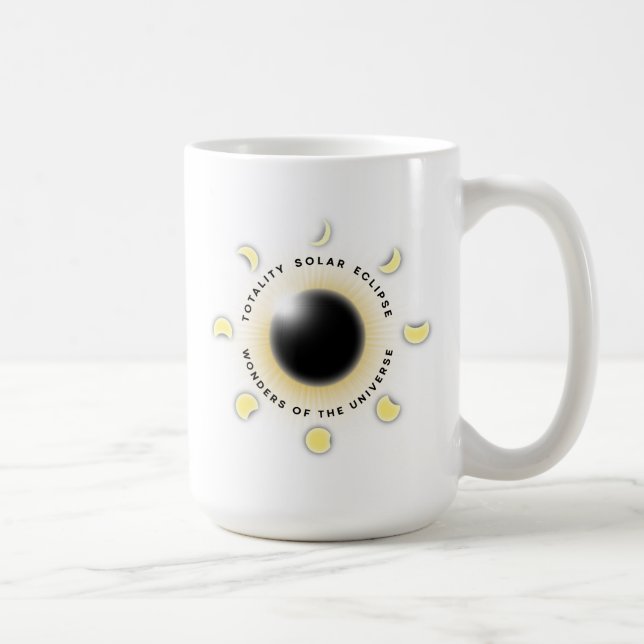 Caneca De Café Totalidade Eclipse | Clássica #15 (Direita)