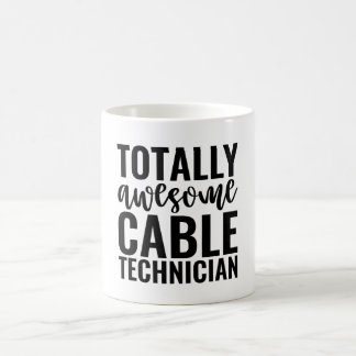 Caneca De Café Totally Awesome Cable Technician