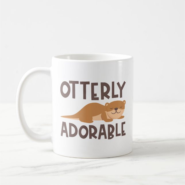 Caneca De Café Totalmente Adorável (Esquerda)