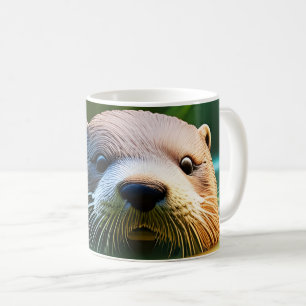 Caneca De Café Totalmente Adorável - Impressão de Arte Digital de
