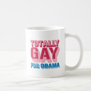 Caneca De Café Totalmente Gay para Obama -.png
