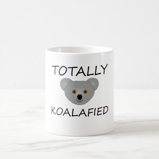 Caneca De Café Totalmente Koalafied (Centro)