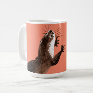 Caneca De Café Totem amblonyx otter
