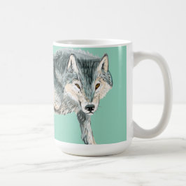 Caneca De Café Totem polar wolf