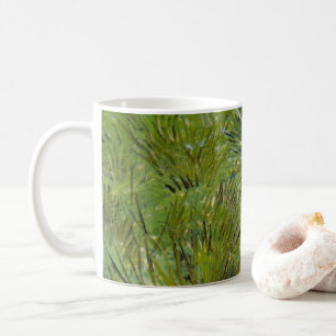 Caneca De Café Touceiras de Grama por Vincent van Gogh