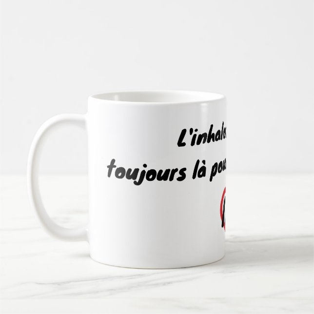 Caneca De Café Toujours là pour vos crises d'apse (Esquerda)