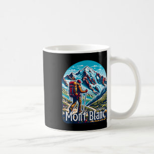 Caneca De Café Tour Du Mont Blanc Tmb Suíça Itália França Al