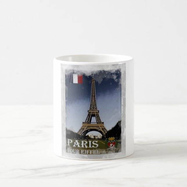 Caneca De Café Tour Eiffel - Pari - França - (Centro)