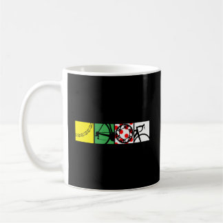 Caneca De Café Tour France Bike Squares