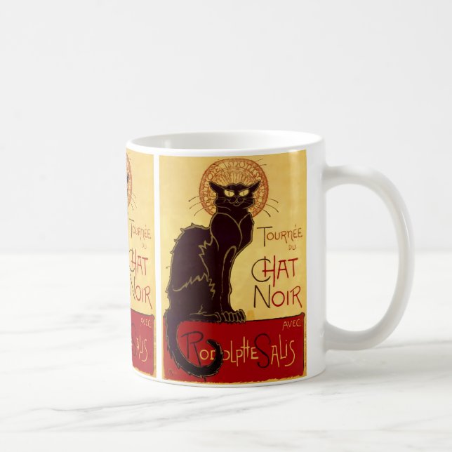 Caneca De Café Tournée du Chat Noir, Théophile Steinlen (Direita)