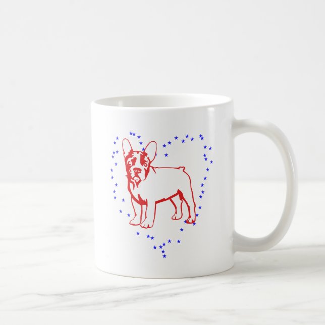 Caneca De Café Touro Bulldog (Direita)