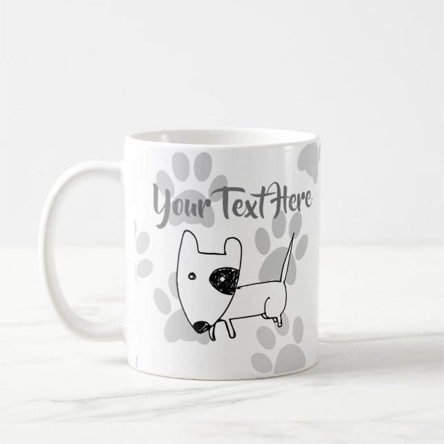 Caneca De Café Touro em Inglês Cujo Terrier (Esquerda)