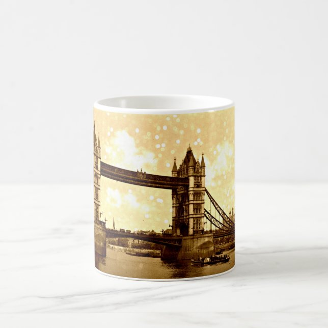 Caneca De Café Tower Bridge London 1900 (Centro)