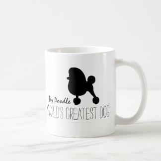 Caneca De Café Toy Poodle Silhouette é o maior personagem de cães