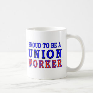 CANECA DE CAFÉ TRABALHADOR DA UNIÃO