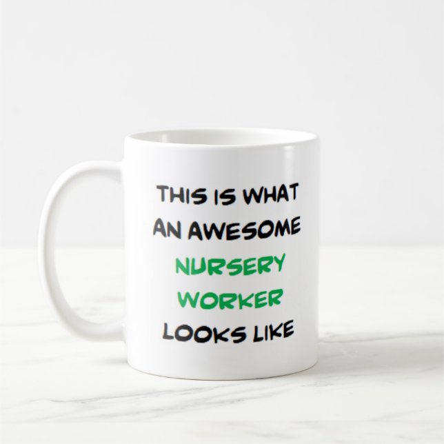 Caneca De Café trabalhador infantil, incrível (Esquerda)