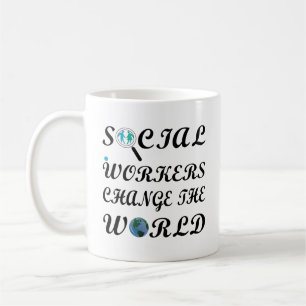 Caneca De Café Trabalhador Social