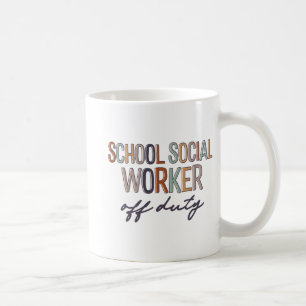 Caneca De Café Trabalhador Social Desempregado No Dia Passado Da