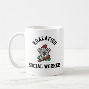 Caneca De Café Trabalhador Social Koalafied
