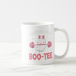 Caneca De Café Trabalhando No Meu Boo Morto De Halloween Gh Engra