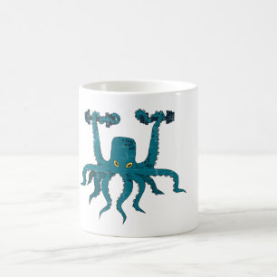 Caneca De Café Trabalhar com polvos