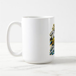 Caneca De Café Trabalhe Duro Permaneça Humilde Coroa Desenho Moti