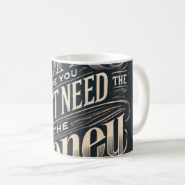 Caneca De Café Trabalhe em sua motivação de sonhos