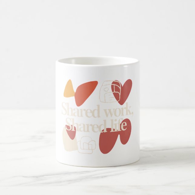 Caneca De Café Trabalho Compartilhado, Vida Compartilhada – Citaç (Centro)