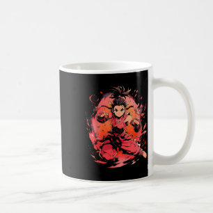 Caneca De Café Trabalho de arte de Combate ao Artista Marcial do