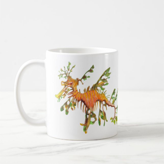 Caneca De Café Trabalho de arte de Seadragon (Esquerda)