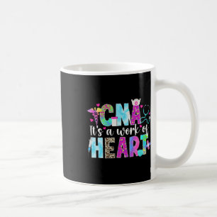 Caneca De Café Trabalho De Enfermagem Certificada Por Coração, Is