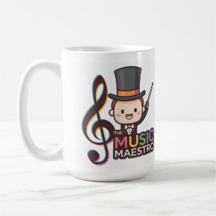 Caneca De Café Trabalho de Maestro de Música